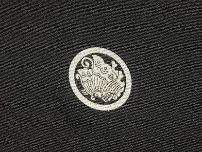 平和屋着物■豪華黒留袖　御所解風景文　金彩　正絹　逸品　BAAW2426yc