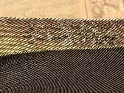 平和屋着物◎六通柄袋帯 天井蒔絵紋 手工芸 金糸 引箔 正絹 逸品 BAAW2462yc