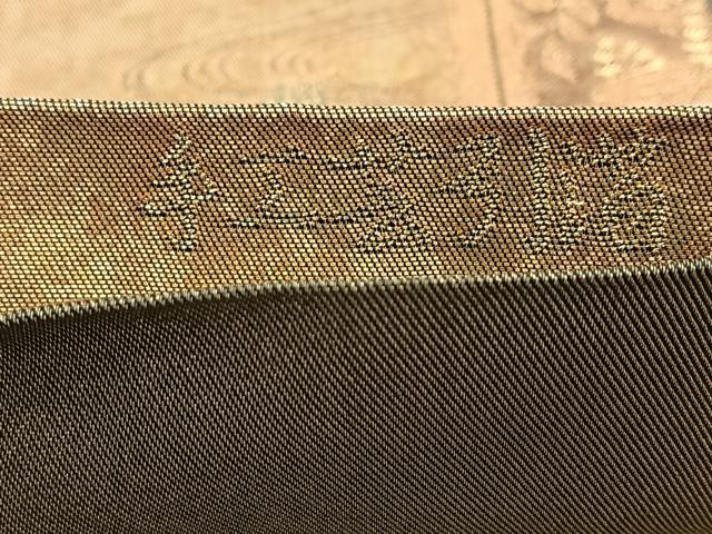 平和屋着物◎六通柄袋帯 天井蒔絵紋 手工芸 金糸 引箔 正絹 逸品 BAAW2462yc