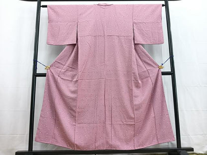 平和屋着物■江戸小紋　鮫小紋柄　青海波　正絹　逸品　BAAW2672yc