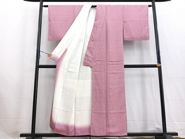平和屋着物■江戸小紋　鮫小紋柄　青海波　正絹　逸品　BAAW2672yc