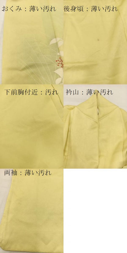 平和屋着物■訪問着 刺繍 南天文 暈し染め 正絹 逸品 BAAW2686yc