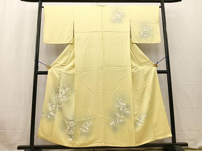 平和屋着物■訪問着 刺繍 南天文 暈し染め 正絹 逸品 BAAW2686yc