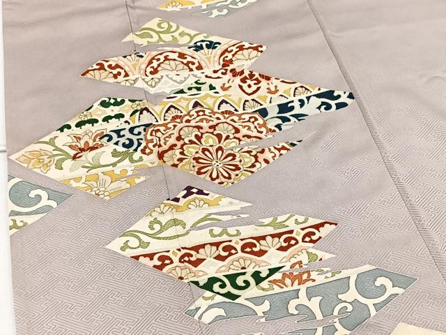 平和屋着物■訪問着 吉祥花文 金彩 正絹 逸品 BAAW2695yc