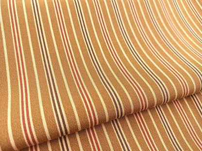 平和屋着物■上質な小紋　縞　正絹　逸品　BAAW2709yc