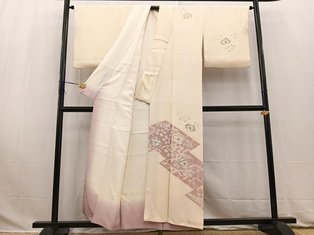 平和屋着物■訪問着　辻が花　絞り　正絹　逸品　BAAW2804yc