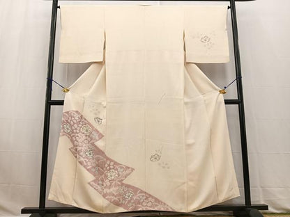 平和屋着物■訪問着　辻が花　絞り　正絹　逸品　BAAW2804yc
