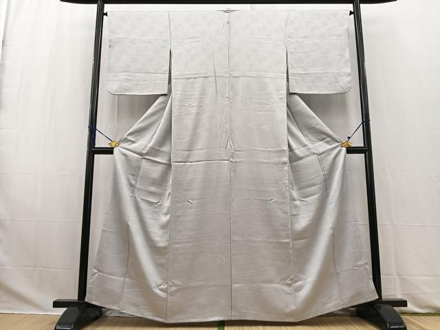 平和屋着物■上質な小紋　流水文　正絹　逸品　BAAW2807yc