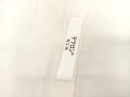 平和屋着物■訪問着　舟花文　たたき染め　正絹　逸品　BAAW2816yc