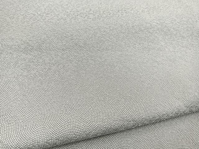 平和屋着物●男性　伝統工芸師　服部光擴　江戸小紋　鮫小紋柄　正絹　逸品　BAAW2838yc