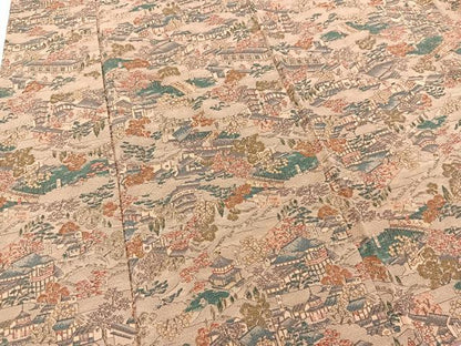 平和屋着物■上質な小紋　京名所　正絹　逸品　BAAW2846yc