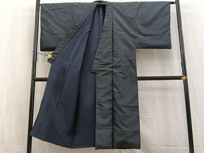 平和屋着物■男性 本場大島紬 80亀甲 総詰め 正絹 逸品 BAAW2879yc