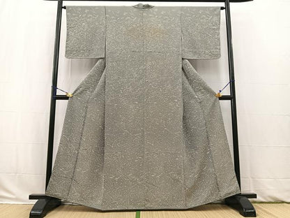 平和屋着物■訪問着　葉尽くし　正絹　逸品　BAAW2912yc