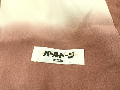 平和屋着物■上質な小紋　幾何学文様　正絹　逸品　BAAW2924yc