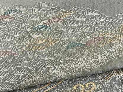 平和屋着物■訪問着　浜松文　暈し染め　金彩　正絹　逸品　BAAW2936yc