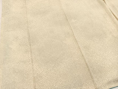 平和屋着物■上質な小紋　草花文　正絹　逸品　BAAW2939yc
