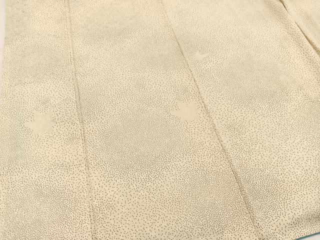 平和屋着物■上質な小紋　草花文　正絹　逸品　BAAW2939yc