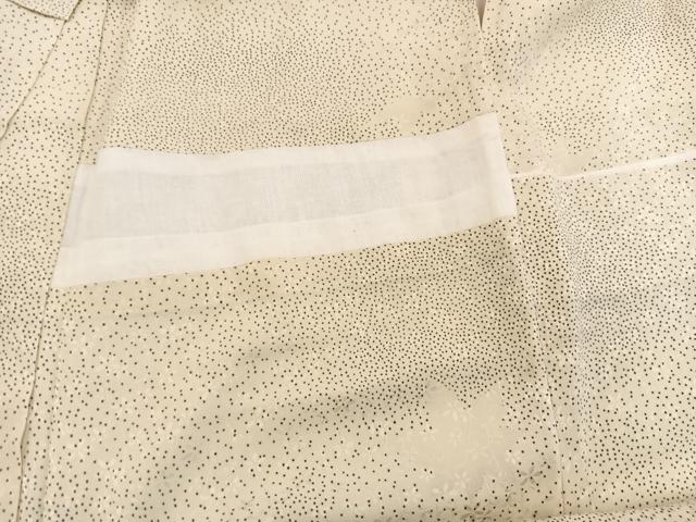 平和屋着物■上質な小紋　草花文　正絹　逸品　BAAW2939yc