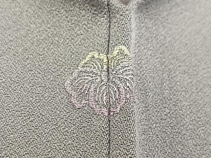 平和屋着物■訪問着　手描き　草花文　暈し染め　正絹　逸品　BAAW2941yc