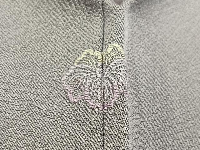 平和屋着物■訪問着　手描き　草花文　暈し染め　正絹　逸品　BAAW2941yc