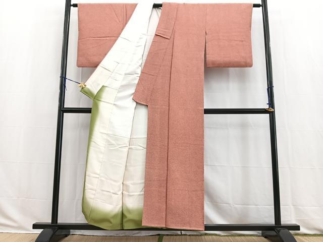 平和屋着物■江戸小紋　鮫小紋柄　正絹　逸品　BAAW2952yc