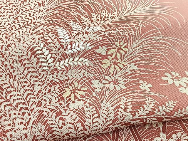 平和屋着物■訪問着　刺繍　籬花文　暈し染め　正絹　逸品　BAAW2953yc