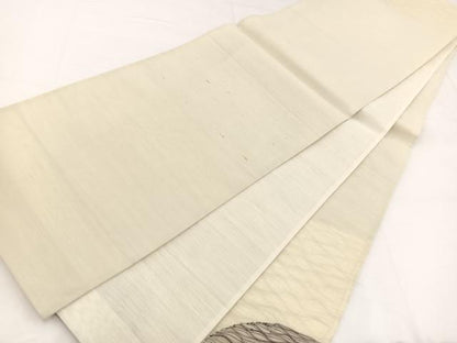 平和屋着物＊夏物 太鼓柄袋帯 櫛織り 抽象文 金糸 正絹 逸品 BAAW2960yc