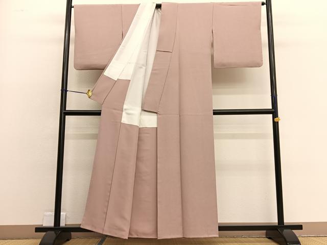 平和屋着物■中嶋まさひろ 蝋彩染作家　小紋　霞文　たたき染め　正絹　逸品　BAAW3190hv