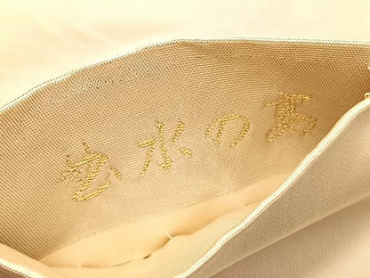 平和屋着物◎六通柄袋帯　唐織　芸水の宴　金銀糸　引箔　正絹　逸品　未使用　BAAW3288hv