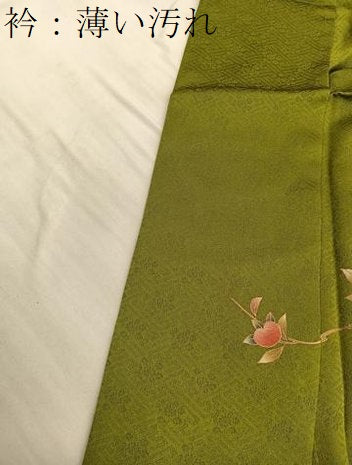 平和屋着物■訪問着　駒刺繍　貝桶松梅文　暈し染め　金彩　正絹　逸品　BAAW3386hv