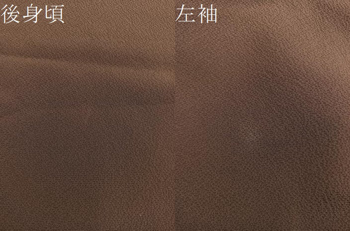 平和屋着物●上質な色無地 憲法色 正絹 逸品 BAAW3432mz