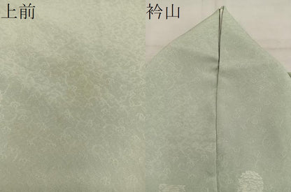 平和屋着物●上質な小紋 草花文 正絹 逸品 BAAW3440mz