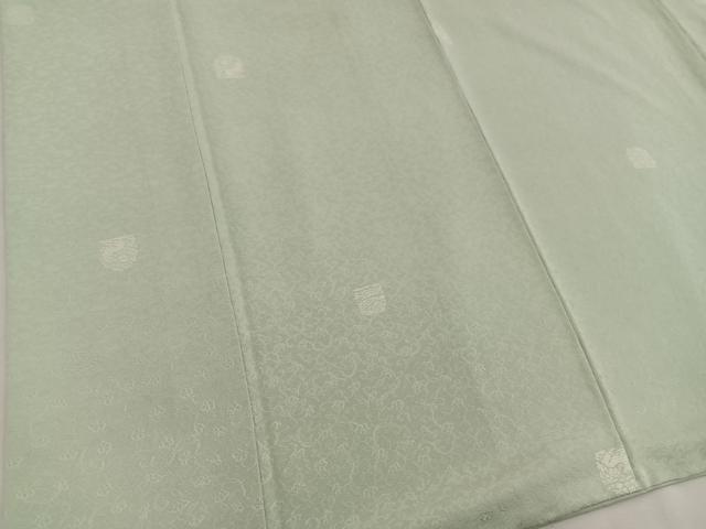 平和屋着物●上質な小紋 草花文 正絹 逸品 BAAW3440mz