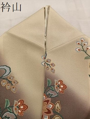 平和屋着物●訪問着 鳳凰花文 暈し染め 金彩 正絹 逸品 BAAW3442mz
