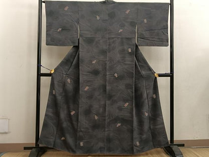 平和屋着物●創業460年・千總 小紋 幾何学文様 正絹 逸品 BAAW3445mz