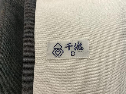 平和屋着物●創業460年・千總 小紋 幾何学文様 正絹 逸品 BAAW3445mz