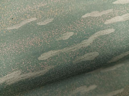 平和屋着物●上質な小紋 紬地 霞文 正絹 逸品 BAAW3456mz