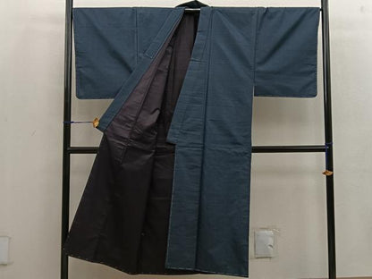 平和屋着物●男性 本場大島紬 アンサンブル 80亀甲 総詰め 正絹 逸品 未使用 BAAW3467mz