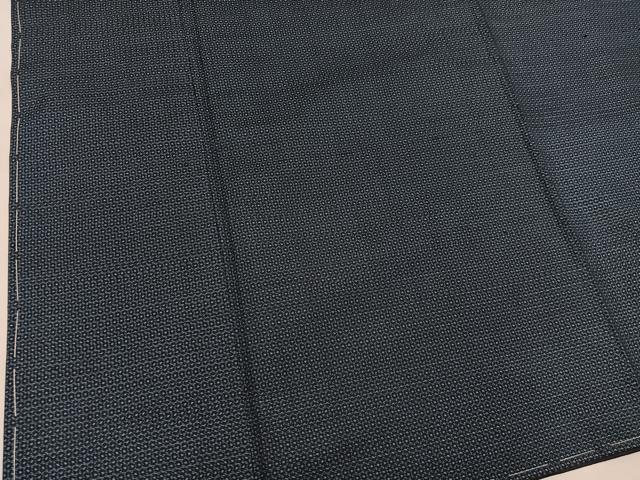 平和屋着物●男性 本場大島紬 アンサンブル 80亀甲 総詰め 正絹 逸品 未使用 BAAW3467mz