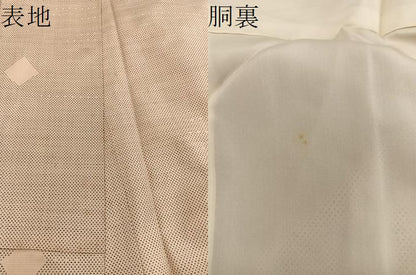 平和屋着物●本場大島紬 丸宮織物謹製 9マルキ 草木染 幾何学文様 証紙付き 正絹 逸品 BAAW3478mz