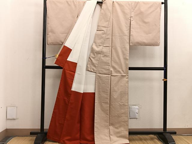 平和屋着物●本場大島紬 9マルキ 絣文様 正絹 逸品 BAAW3494mz