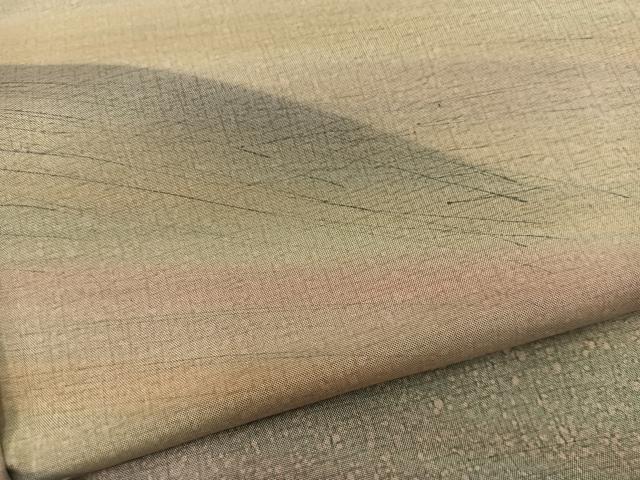 平和屋着物●訪問着 本場染大島紬 流水文 正絹 逸品 BAAW3500mz