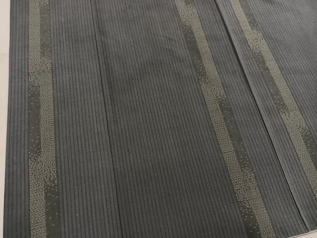 平和屋着物●上質な紬 100亀甲 亀甲間道 正絹 逸品 BAAW3502mz