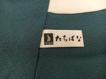 平和屋着物●上質な色無地 虫襖色 正絹 逸品 未使用 BAAW3507mz