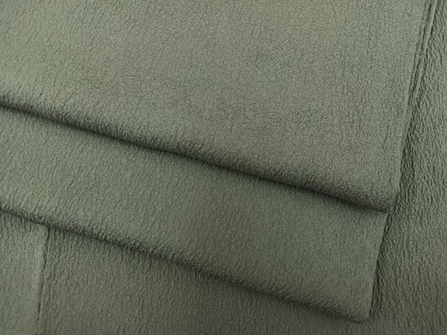 平和屋着物●上質な色無地 麹塵色 正絹 逸品 BAAW3514mz