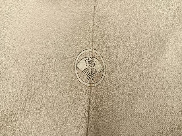 平和屋着物▽訪問着 単衣 こぼれ松葉 暈し染め 金銀彩 さが美扱い 正絹 逸品 BAAW3547mz