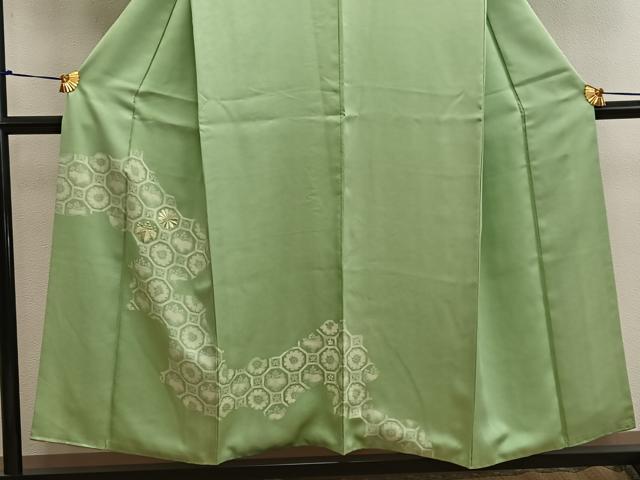 平和屋着物■訪問着 刺繍 蜀江菊花文 正絹 逸品 BAAW3585mz