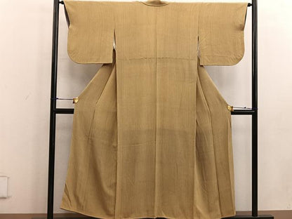 平和屋着物■上質な小紋 縞 正絹 逸品 BAAW3594mz