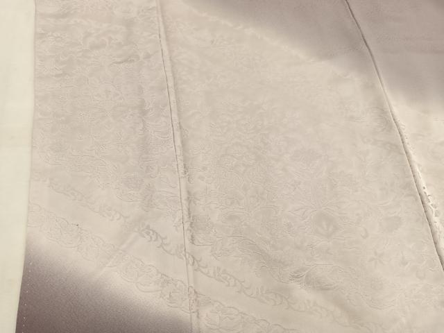 平和屋着物●訪問着 更紗花地紋 暈し染め 正絹 逸品 BAAW3608mz
