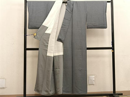 平和屋着物●江戸小紋 鮫小紋柄 正絹 逸品 BAAW3610mz